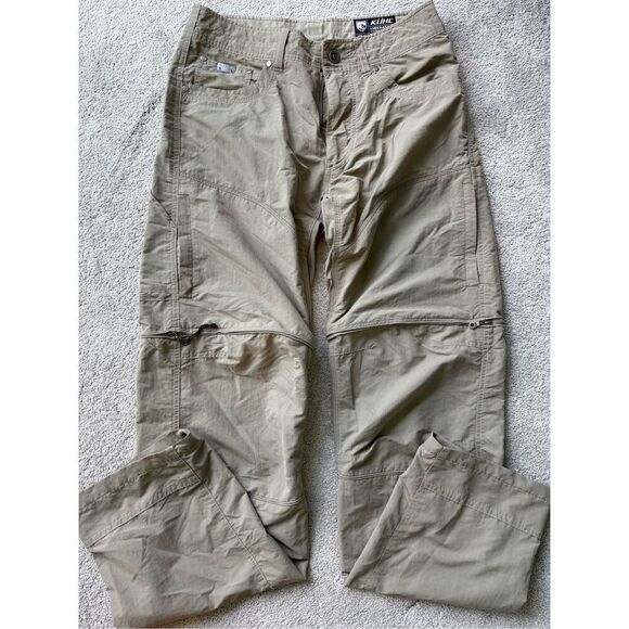 (2) NWOT KUHL Liberator Convertible Pants Men’s 30x34 Stealth Outdoors Utility, - Picture 3 of 9